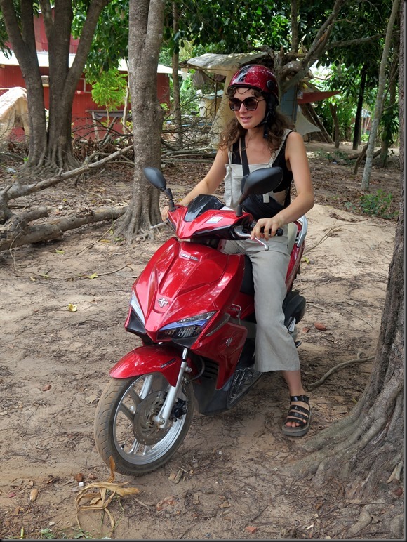 Balade en scooter