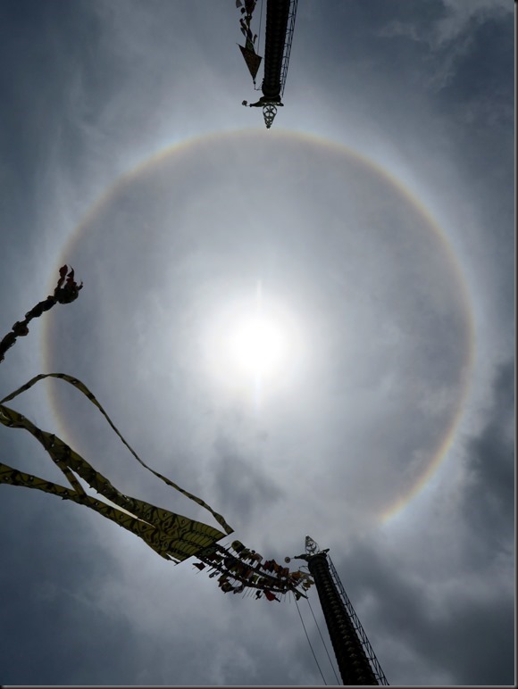 Un arc en ciel complet, cercle en ciel