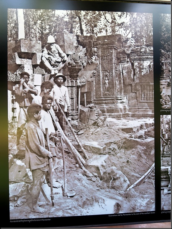 Expo à Bantheay Srei