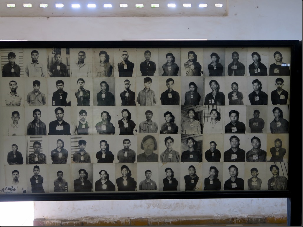 Musée de génocide S-21, photos de victimes