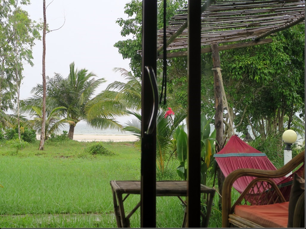 Koh Rong Sanloem, vue depuis notre bungalow
