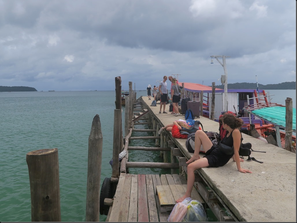 Koh Rong Sanloem, en attendant le b&acirc;teau du d&eacute;part